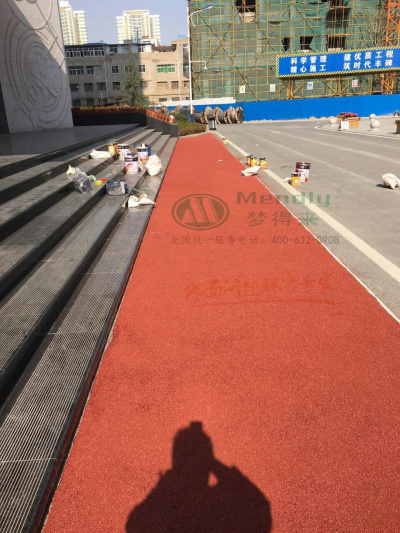 航天五一〇所 武山彩色路面